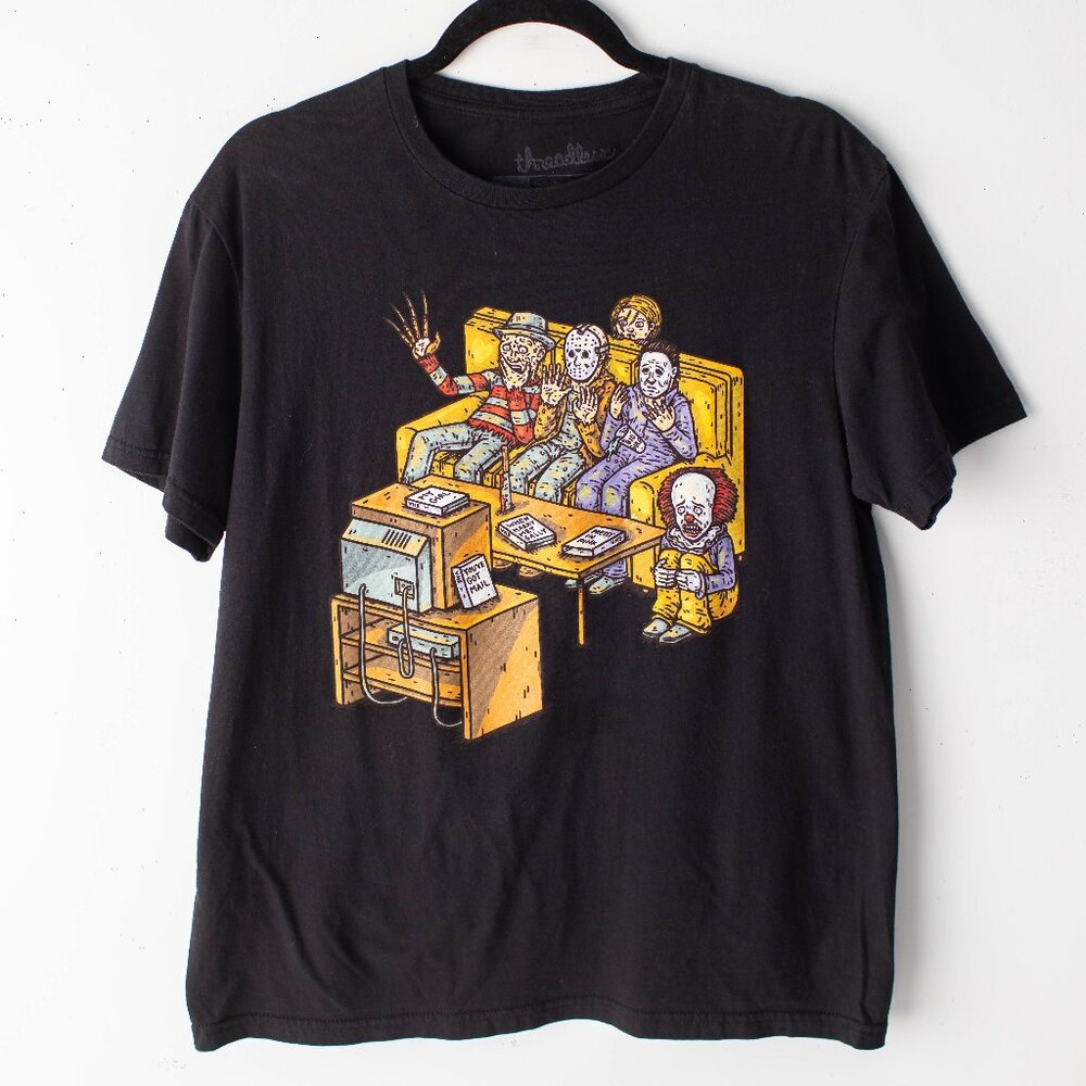 Threadless Medium Freddy Jason Michael Chucky & I… - image 1